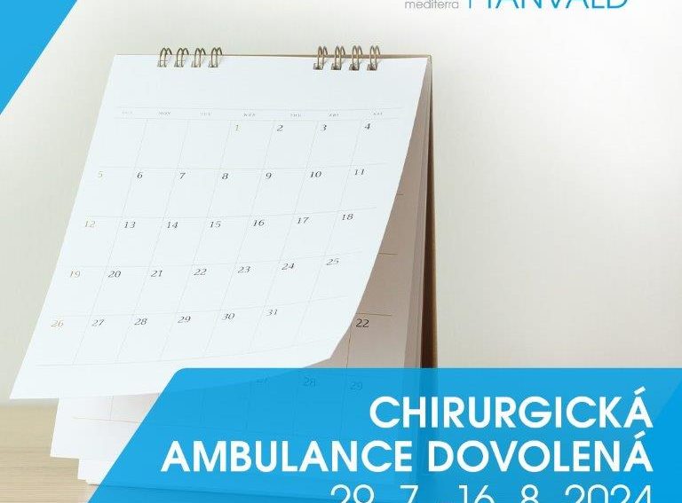 Uzavření Chirurgické ambulance